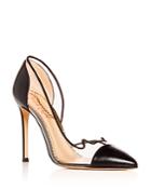 Charlotte Olympia Women's D'orsay Pointed-toe Pumps