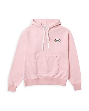 Lacoste L!ve Loose Fit Hooded Fleece Sweatshirt