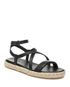 Vince Women's Smith Crossover Strappy Leather Espadrille Sandals