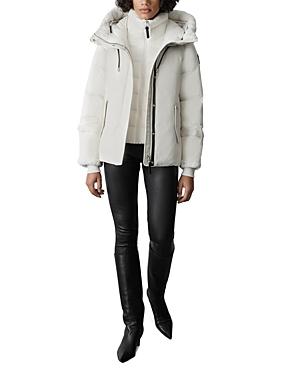 Mackage Shearling Trim Down Puffer Coat