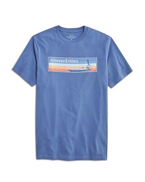 Vineyard Vines Flats Logo Box Short Sleeve Tee