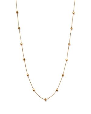 Bloomindale's Ball Station Statement Necklace In 14k Yellow Gold, 18 - 100% Exclusive