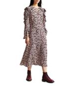 Ted Baker Haaile Frill Sleeve Dress