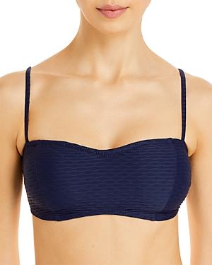 Shoshanna Tide Textured Bikini Top