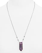Alex And Ani Expandable Amethyst Pendant Necklace, 24