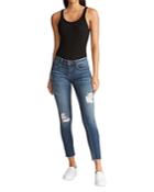 Vigoss Jagger Ripped Skinny Jeans In Dark Wash (46% Off) Comparable Value $74