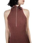 Et Ochs Emily Knit Zip-front Top