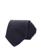 Hugo Tonal Jacquard Silk Skinny Tie