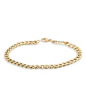 Zoe Chicco 14k Yellow Gold Curb Chain Bracelet