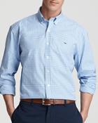 Vineyard Vines Gingham Whale Button Down Shirt - Classic Fit