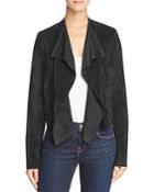 Velvet By Graham & Spencer Faux Suede Open Jacket