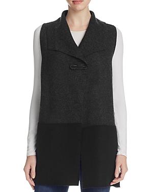 Eileen Fisher Color Block Merino Wool Vest