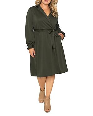 Standards & Practices Utility Wrap Shirt Dress