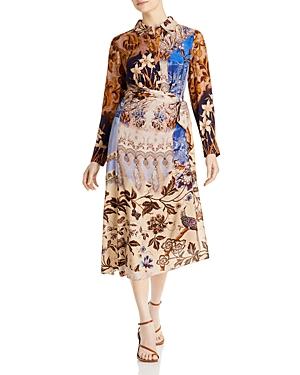 Kobi Halperin Sadie Printed Faux Wrap Dress