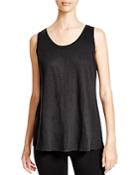 Eileen Fisher Petites System Scoop Neck Long Tank
