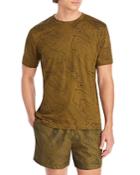 Hugo Darclay Cotton Topography Graphic Tee