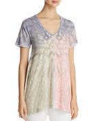 Nally & Millie Color Block Tie Dye Tunic - 100% Exclusive