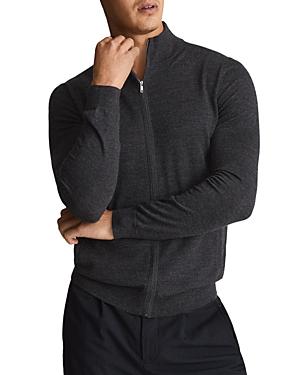 Reiss Merchant Wool Full Zip Sweater
