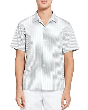Theory Weldon Striped Camp Shirt