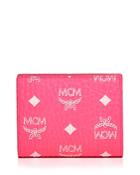 Mcm Neon Visetos Flap Wallet