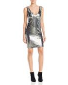 Aqua X Maddie & Tae Sequin Double V Dress - 100% Bloomingdale's Exclusive