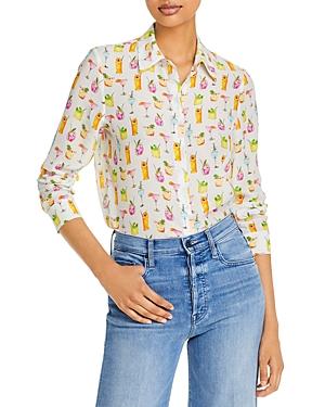 Alice And Olivia Willa Silk Blouse