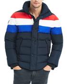 Sam. Olympic Contrast-stripe Puffer Jacket