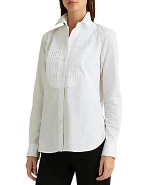 Lauren Ralph Lauren Cotton Tuxedo Shirt