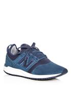 New Balance Women's 247 Suede Lace Up Sneakers