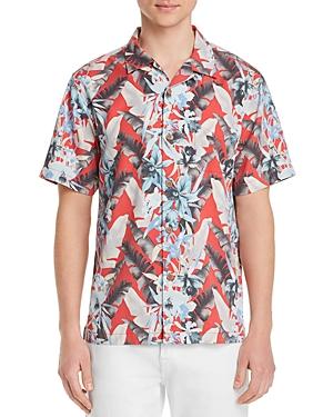 Tommy Bahama Da Vinci Vines Short-sleeve Frond-print Classic Fit Camp Shirt