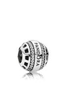 Pandora Charm - Sterling Silver & Cubic Zirconia Forever Pandora, Moments Collection