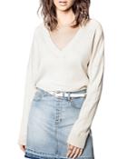 Zadig & Voltaire Brumy V Neck Sweater