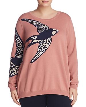 Junarose Bird Print Sweater