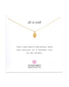 Dogeared All Is Well Hamsa Necklace, 16