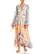 Rococo Sand Crinkle Chiffon Maxi Dress