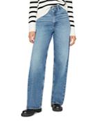 Frame Le High High Rise Tight And Wide Leg Jeans