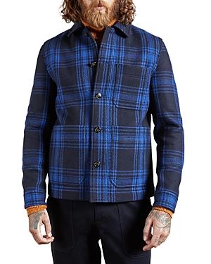 Ted Baker Double Faced Check Workwear Jacket