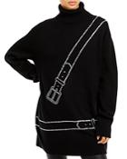 Libertine Bondage Belts Cashmere Turtleneck Sweater