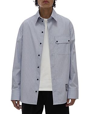 Helmut Lang Striped Shirt Jacket