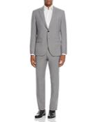 Boss Johnstons/lenon Regular Fit Micro Check Suit