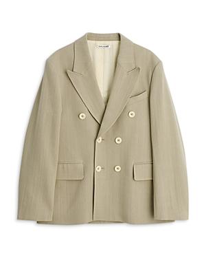 Our Legacy Twill Peak Lapel Double Breasted Blazer