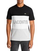 Lacoste Color Block Cotton Logo Tee