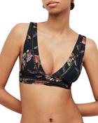 Allsaints Gorah Soleil Printed Bikini Top