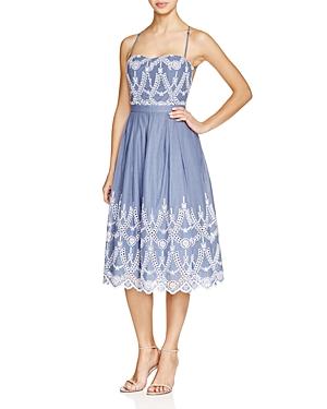 Kendall + Kylie Eyelet Halter Dress