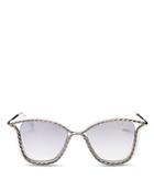 Marc Jacobs Mirrored Cat Eye Sunglasses, 52mm