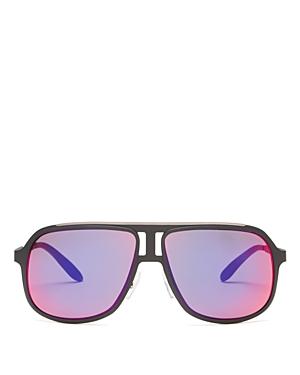 Carrera Mirrored Square Sunglasses, 59mm