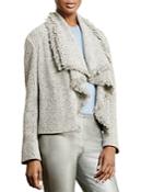 Lauren Ralph Lauren Fringe Wool-blend Jacket