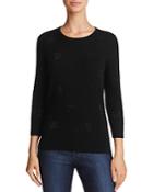 C By Bloomingdale's Cashmere Rhinestone Circles Sweater - 100% Exclusive