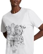 Allsaints Vigeo Graphic Boyfriend Tee