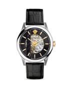 Versace Aiakos Limited Edition Automatic Skeleton Watch, 44mm